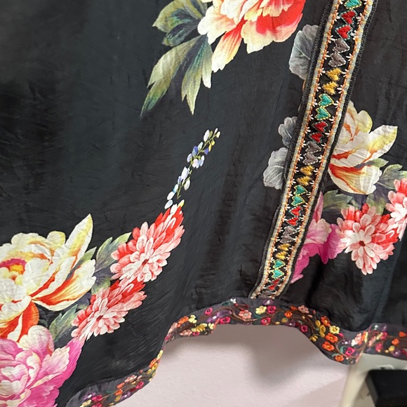 Johnny Was Multicolor Floral Kimono - Picture 15 of 16